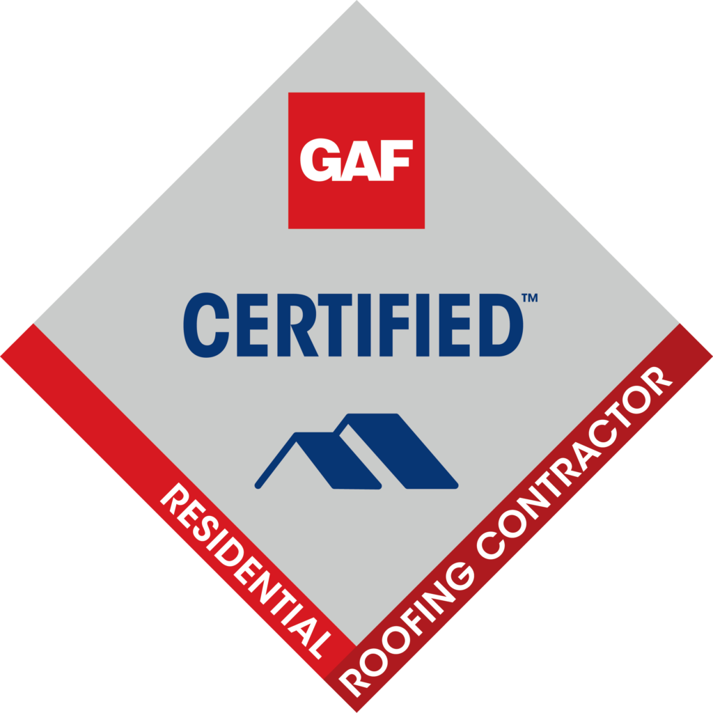 GAF certified certificate